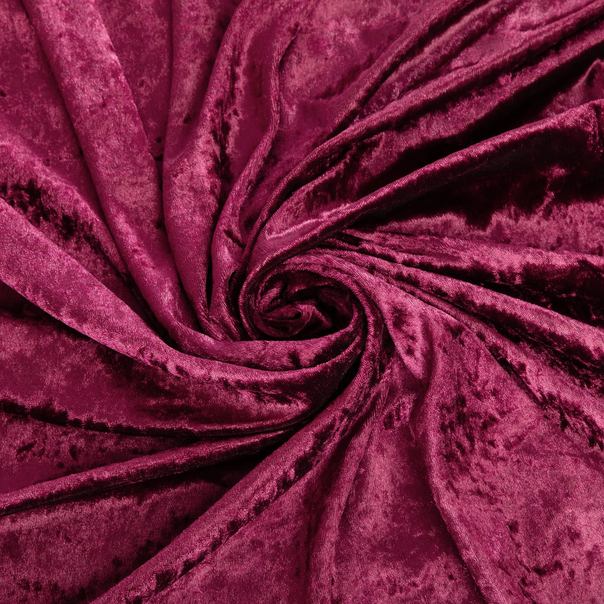 10 yards Velvet Fabric Roll - Burgundy