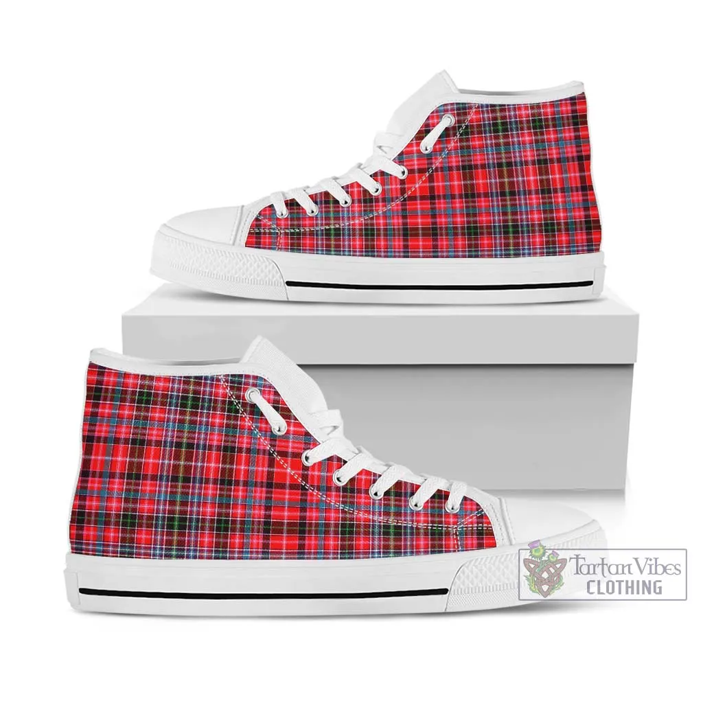 Aberdeen District Tartan High Top Shoes