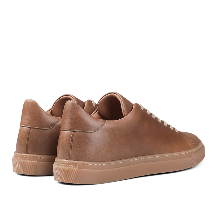 Brown Horween Leather Mellor II Sneakers