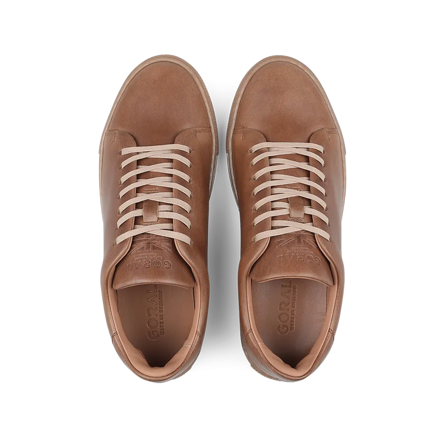 Brown Horween Leather Mellor II Sneakers