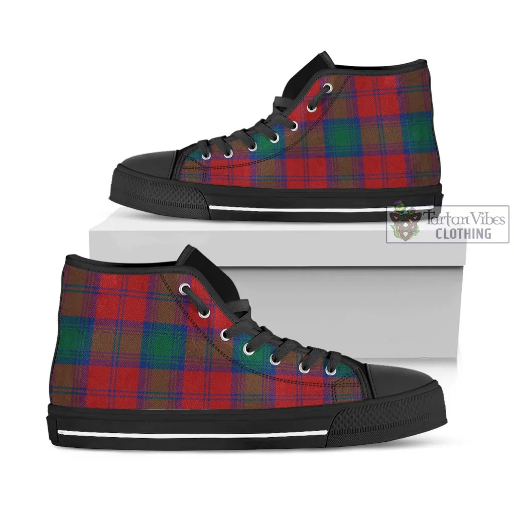 Byres (Byses) Tartan High Top Shoes