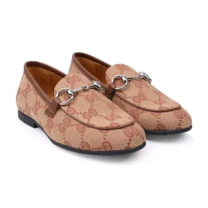 Gucci Kids Shoes - Beige GG Loafers