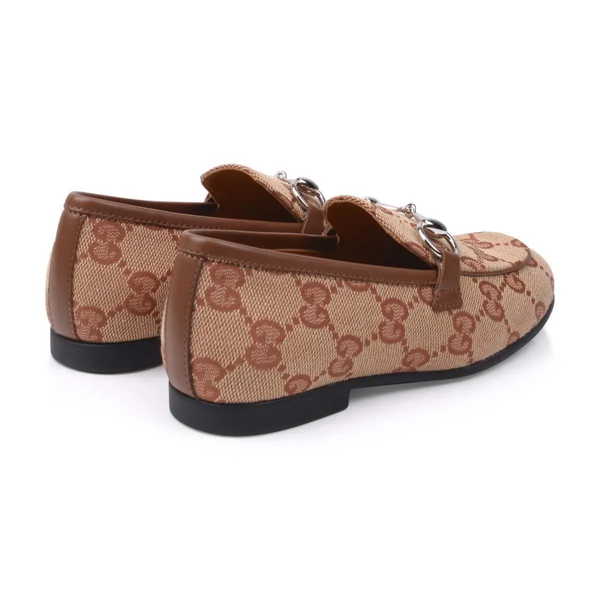 Gucci Kids Shoes - Beige GG Loafers