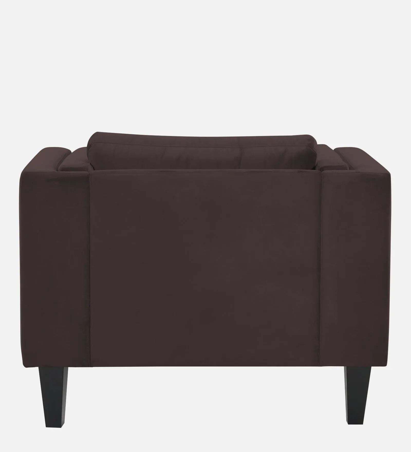 Jasper Velvet 1 Seater Sofa in Mocha Brown Colour