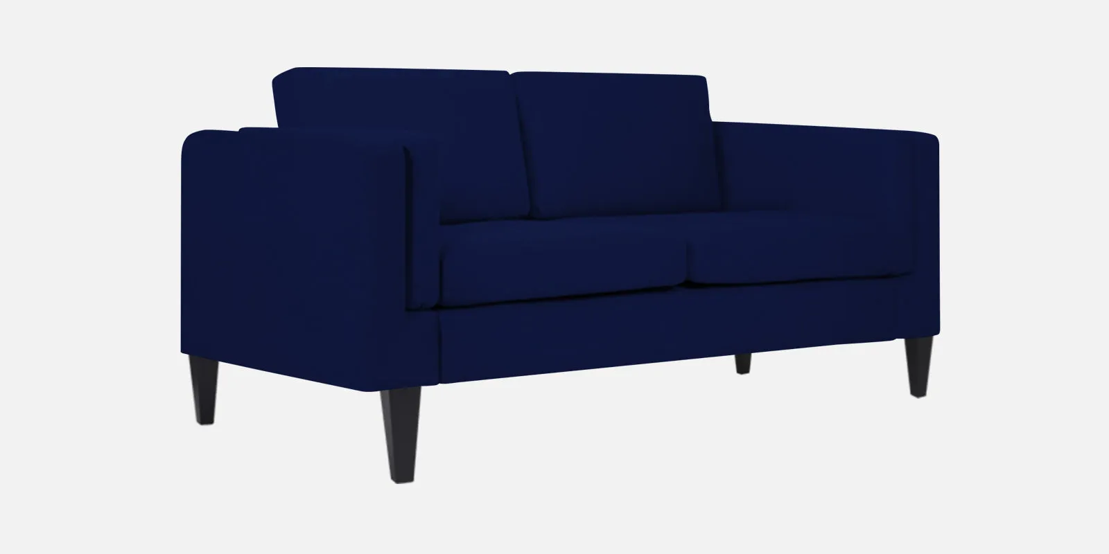 Jasper Velvet 2 Seater Sofa in Dark Blue Colour