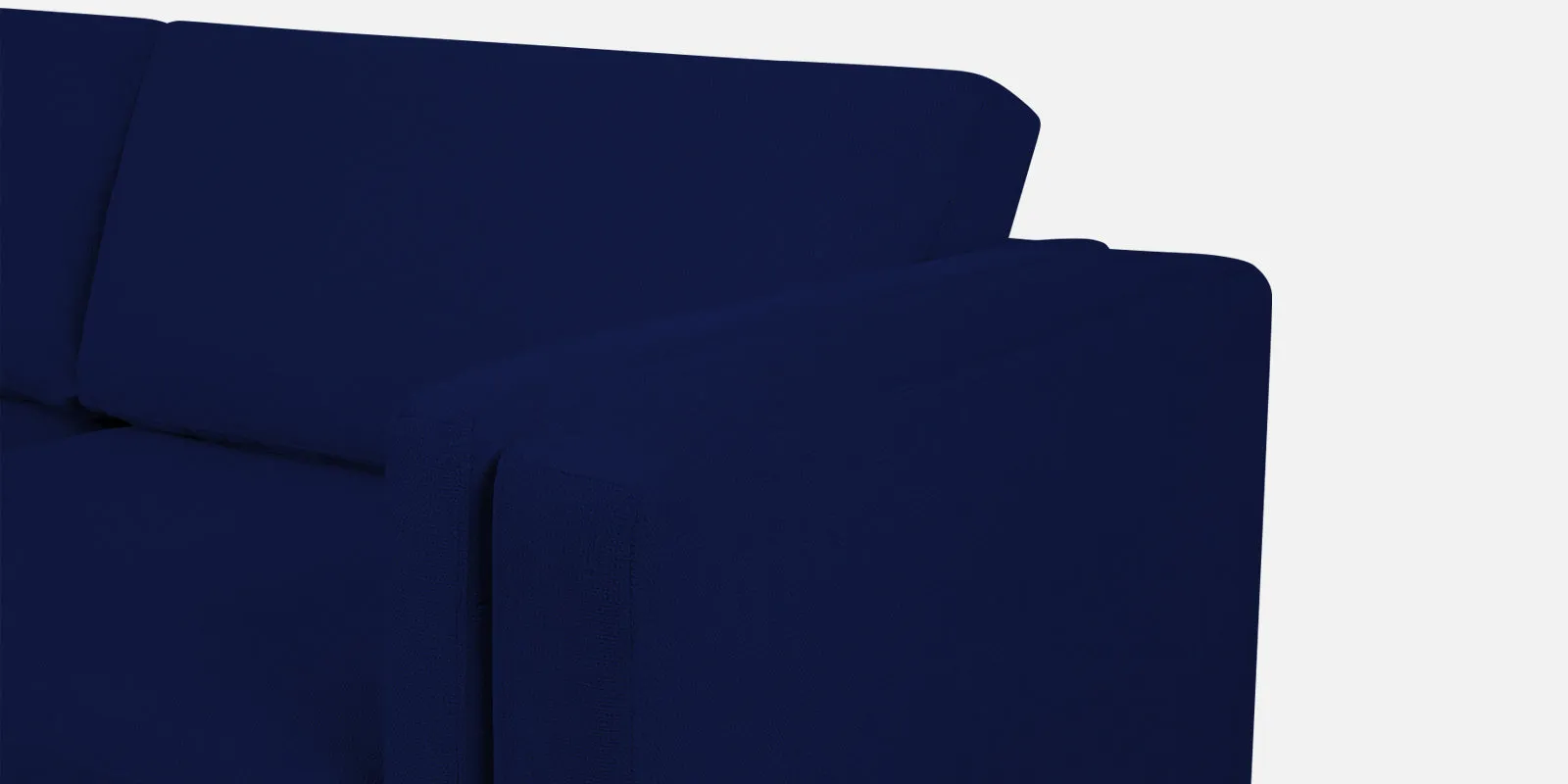 Jasper Velvet 3 Seater Sofa in Dark Blue Colour