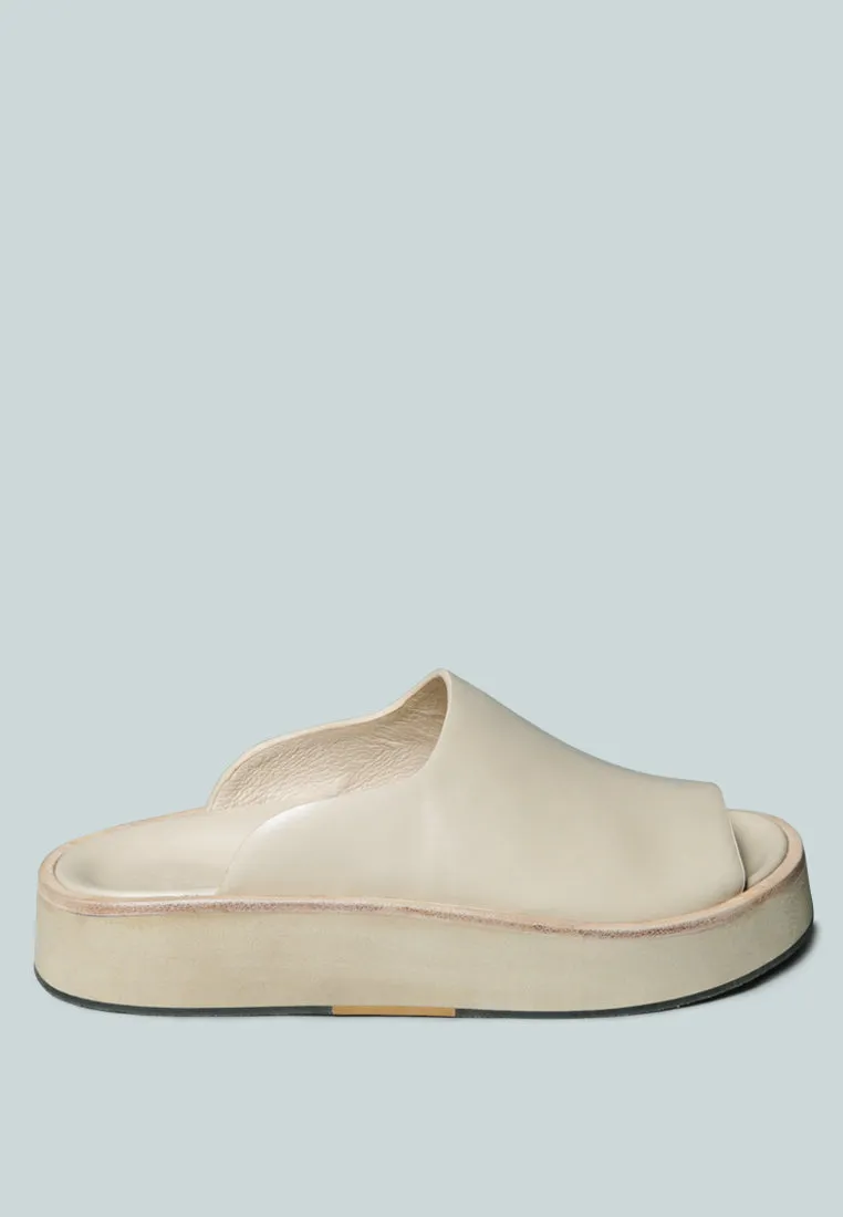 JOLIE Nude Platform Slip-On