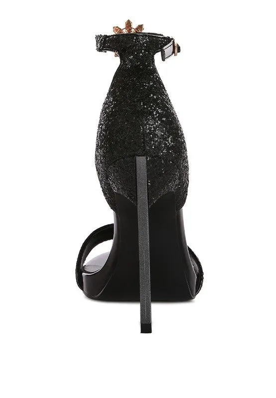 Josie Glitter Stiletto Heels