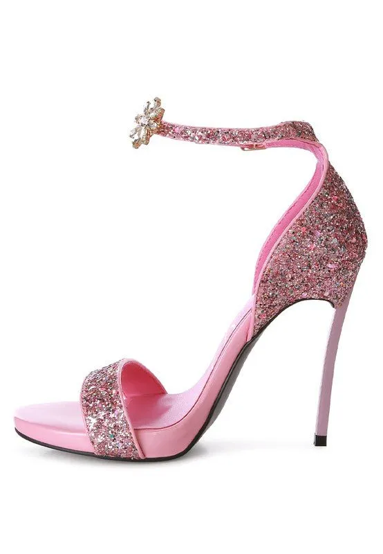 Josie Glitter Stiletto Heels