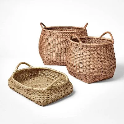 Large Woven Basket with Handles - Threshold designed with Studio McGee