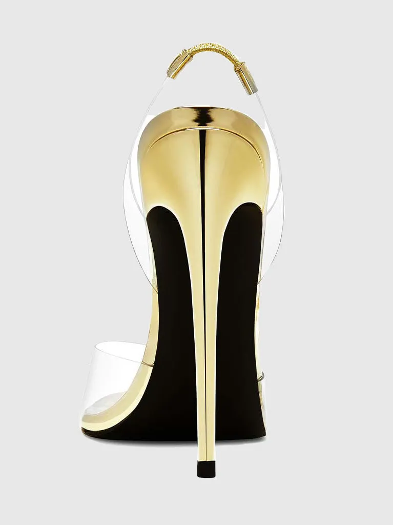 Macallan Slingback Pump - Oro