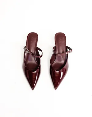 Olinda Heels (Wine Patent) - By Billini