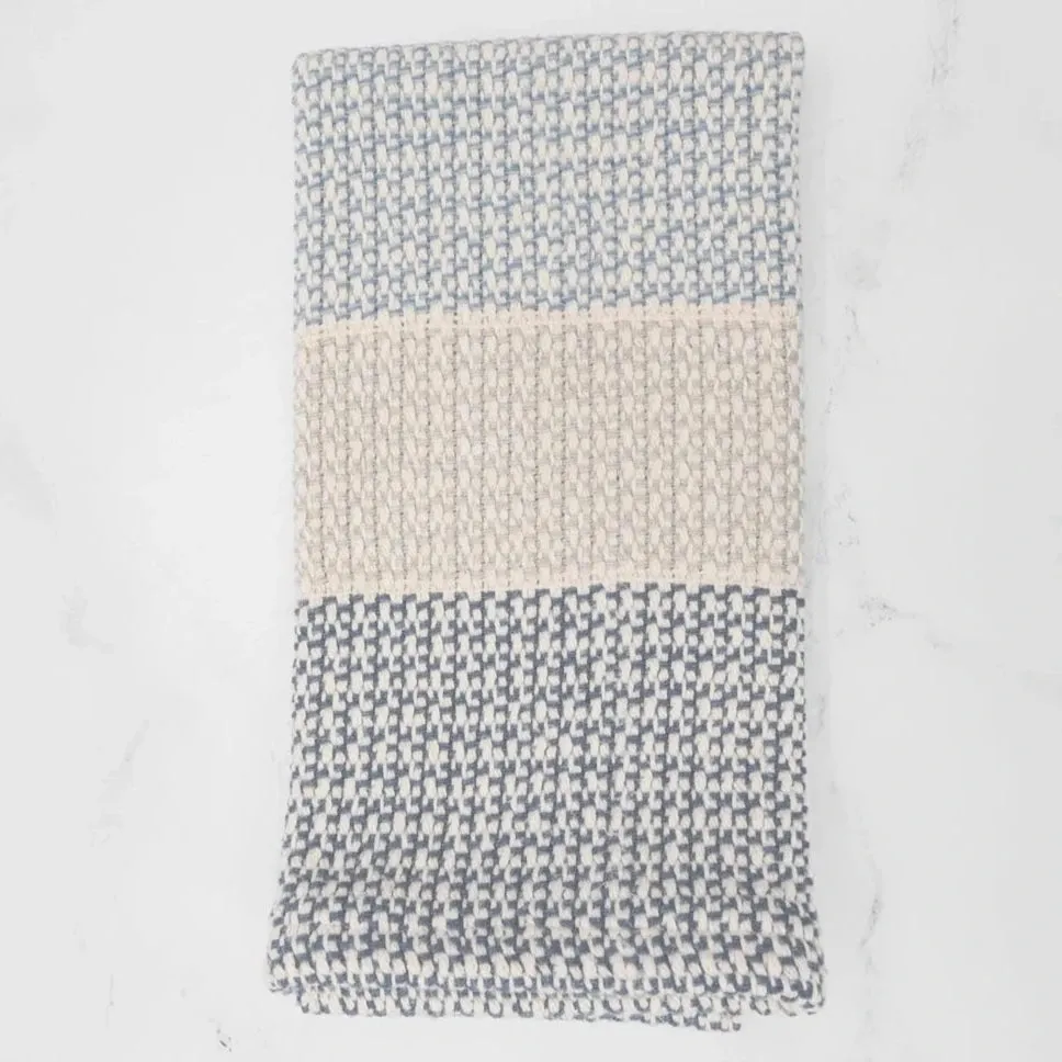 Reflection Blue Handwoven Kitchen Towel