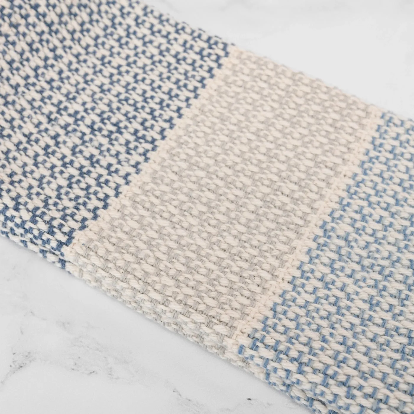 Reflection Blue Handwoven Kitchen Towel