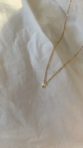 Tiny Diamond Necklace