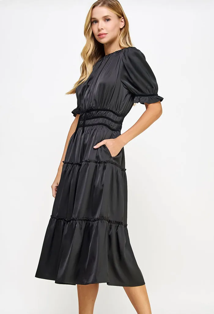 Velveteen Maxi Dress