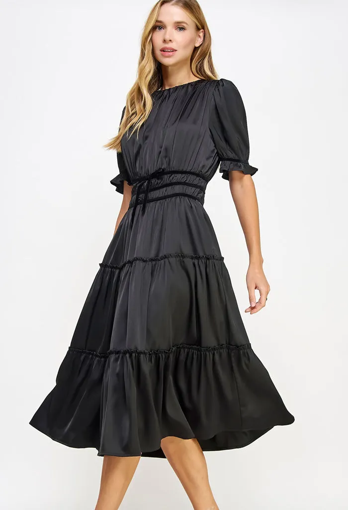 Velveteen Maxi Dress